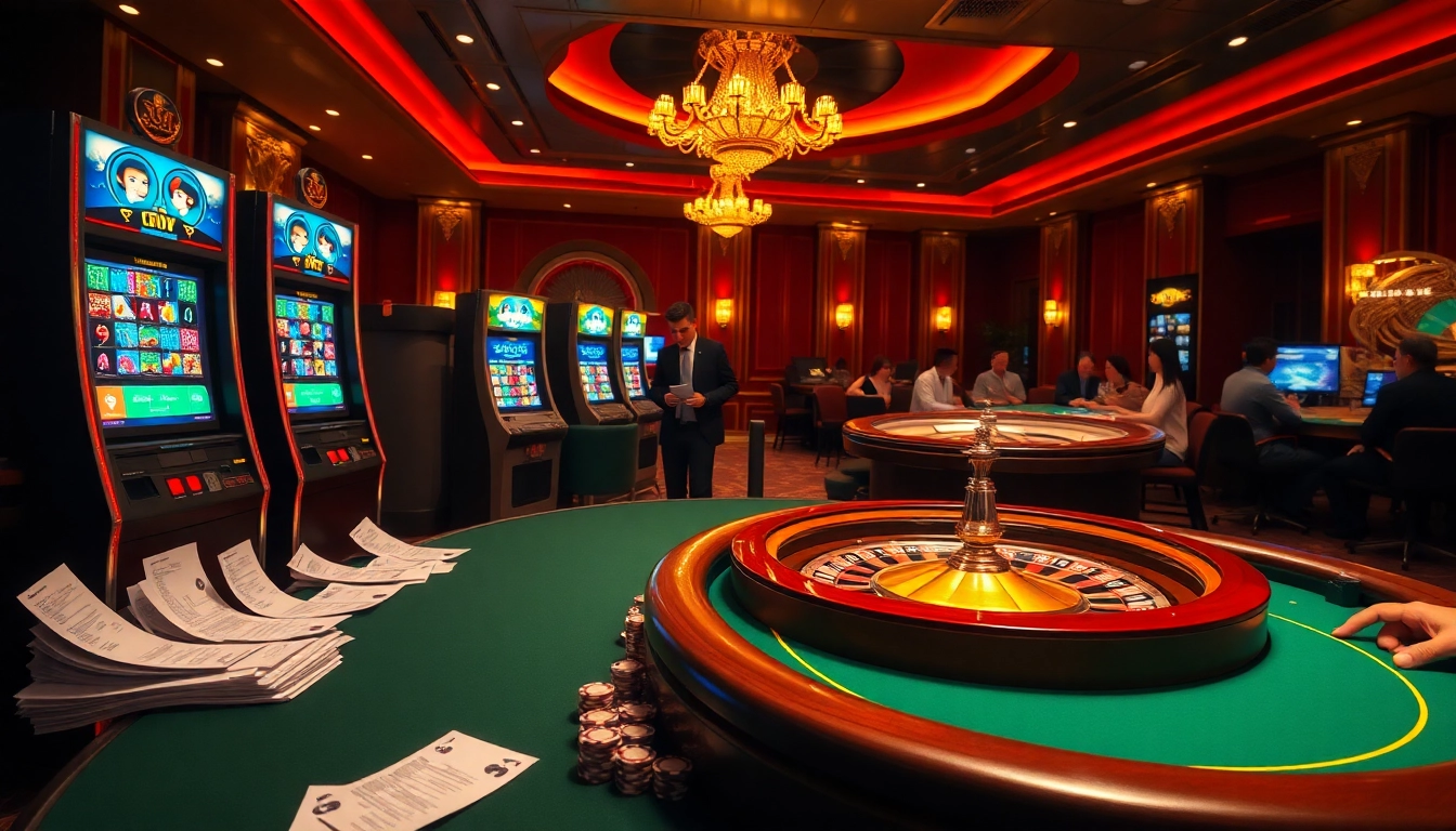 Experience the thrill of gaming at https://123b.ing/ with exciting casino visuals.