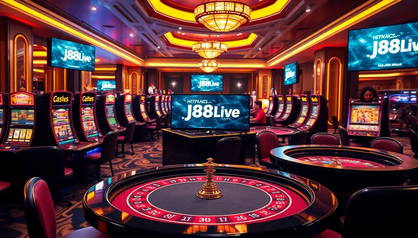 Experience the excitement of gambling at https://j88com.live/ with vibrant casino games and dynamic action.