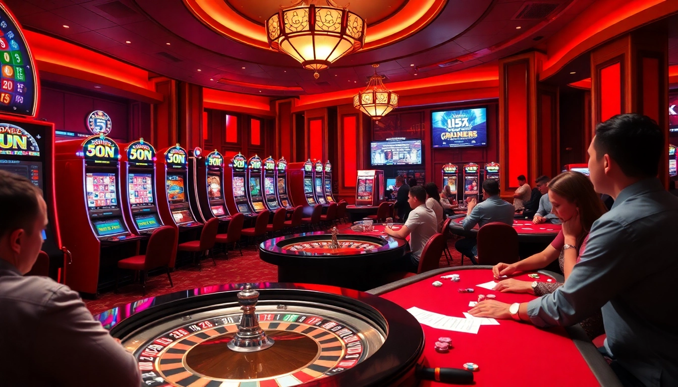 Experience the excitement of fun 88 with vibrant casino games and betting action.