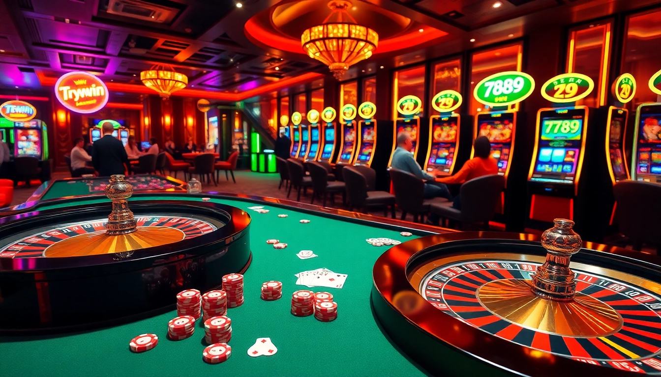 Experience the thrill of 789win with vibrant casino tables and exciting gaming action.