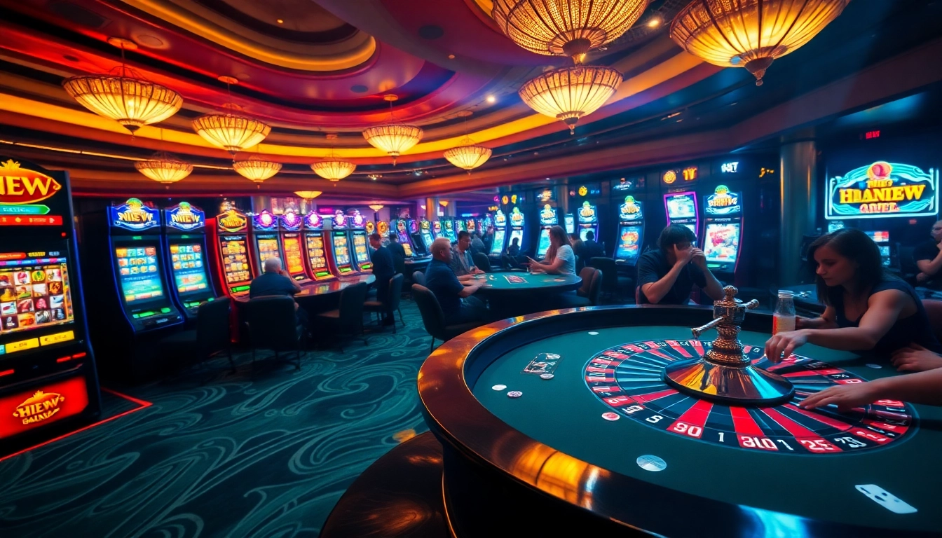Experience thrilling gameplay at 888NEW with vibrant casino tables and engaging slot machines.