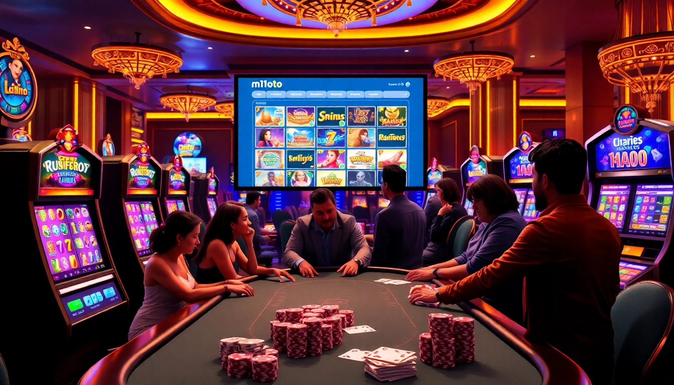 Rasakan slot yang mendebarkan di kasino online m1toto dengan permainan yang berwarna-warni dan suasana profesional.